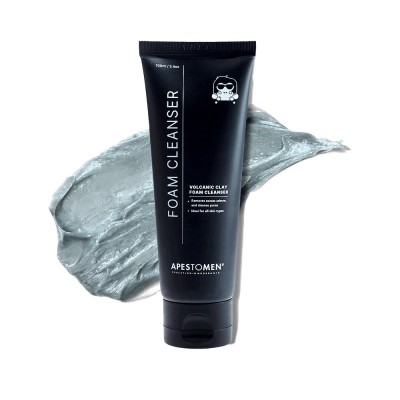 Sữa rửa mặt Apestomen Volcanic Clay Foam Cleanser (tặng lược + dầu gội Aurane 40ml, không lấy quà giảm thêm 12.000đ)